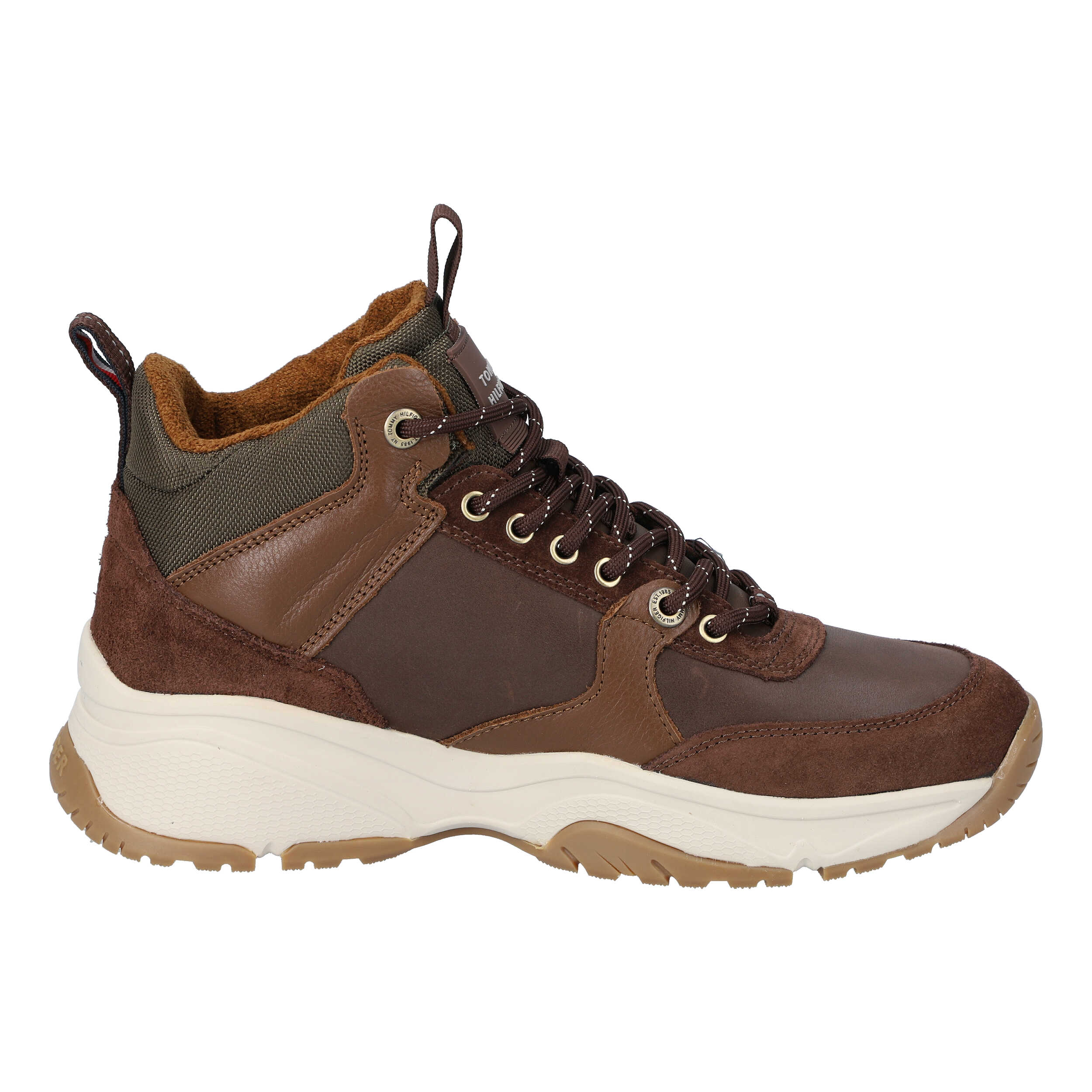 High Sneaker Boot Leather