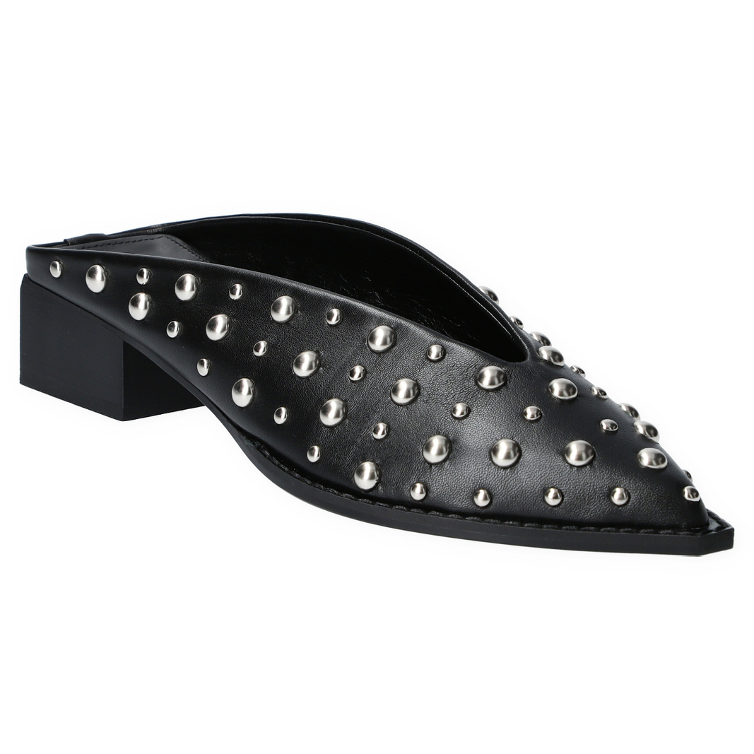 Mule with Studs Black