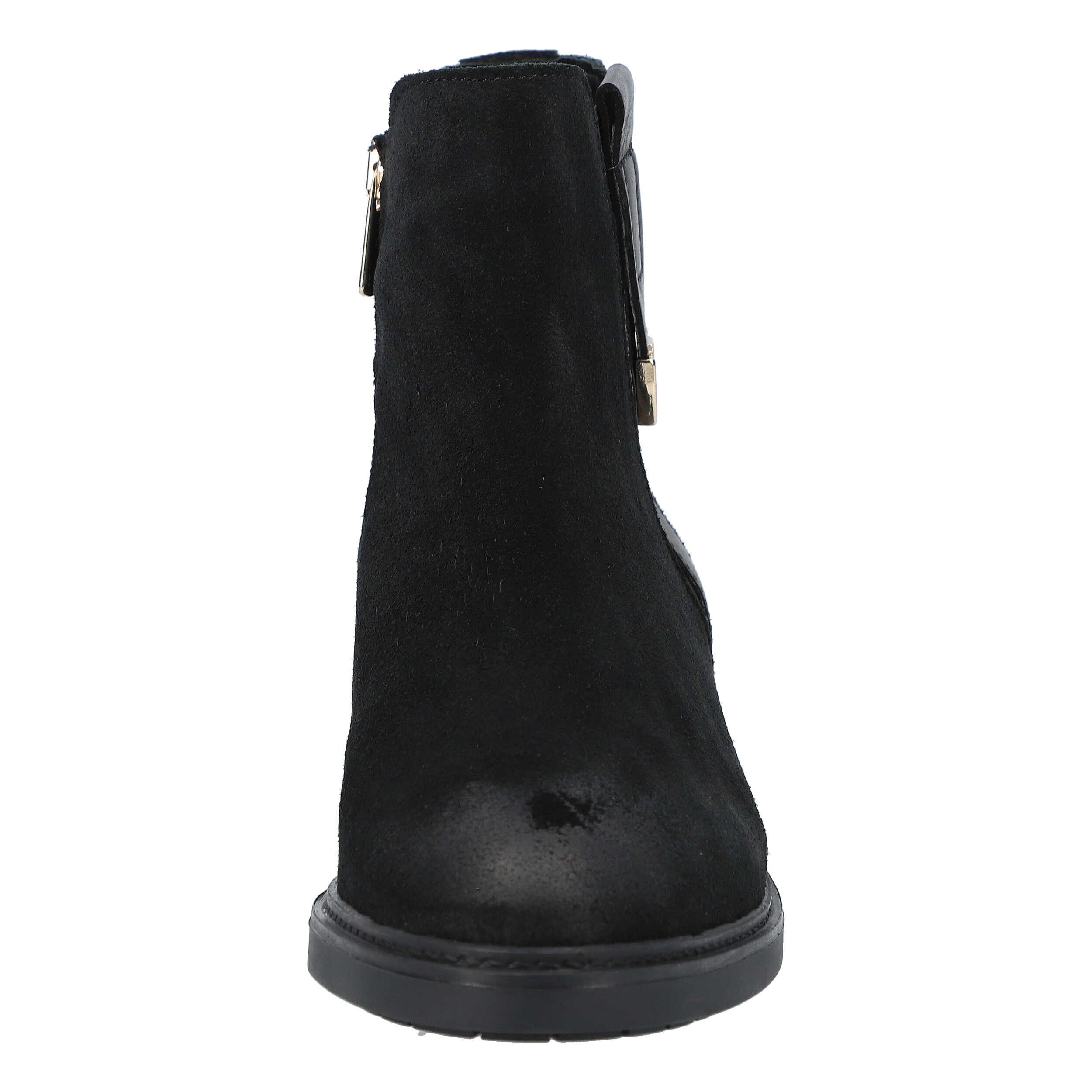 TH Hardware Suede Flat Boot